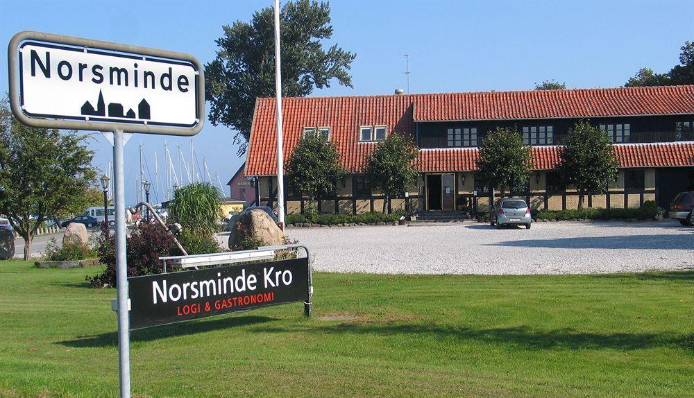 Norsminde Kro Odder ภายนอก รูปภาพ