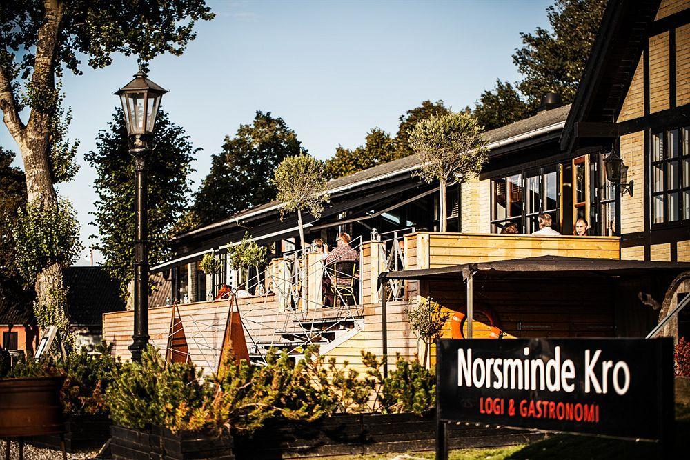 Norsminde Kro Odder ภายนอก รูปภาพ